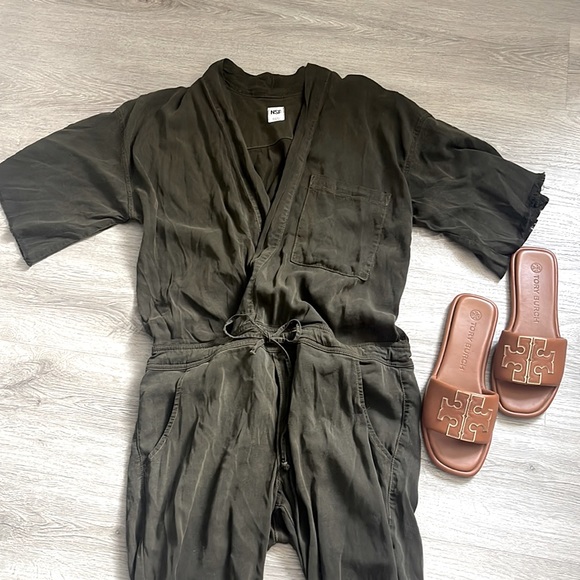 NSF jumpsuit in olive green size P - Picture 3 of 7